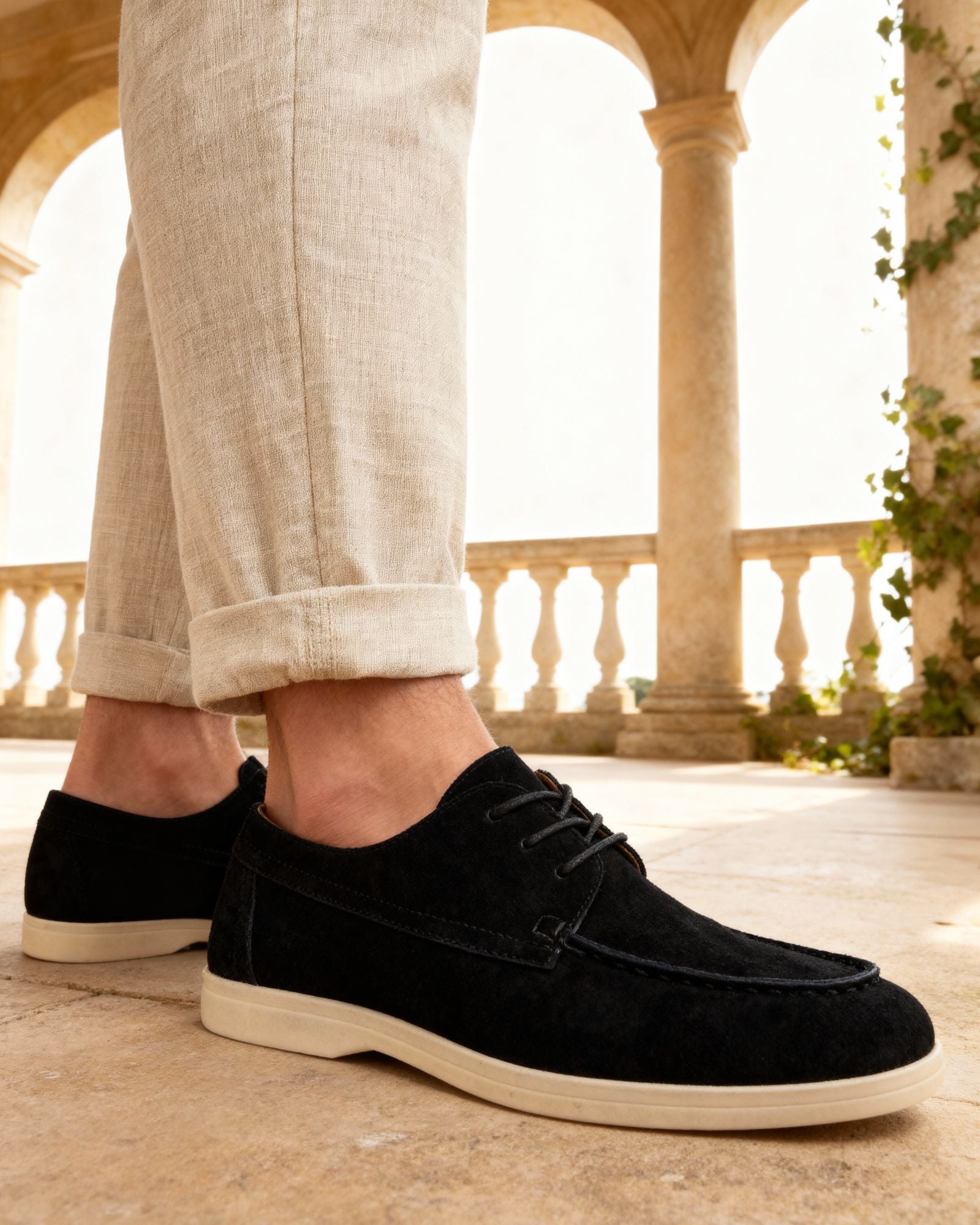 Premium Suede Lace Shoes - Choose By Portugal