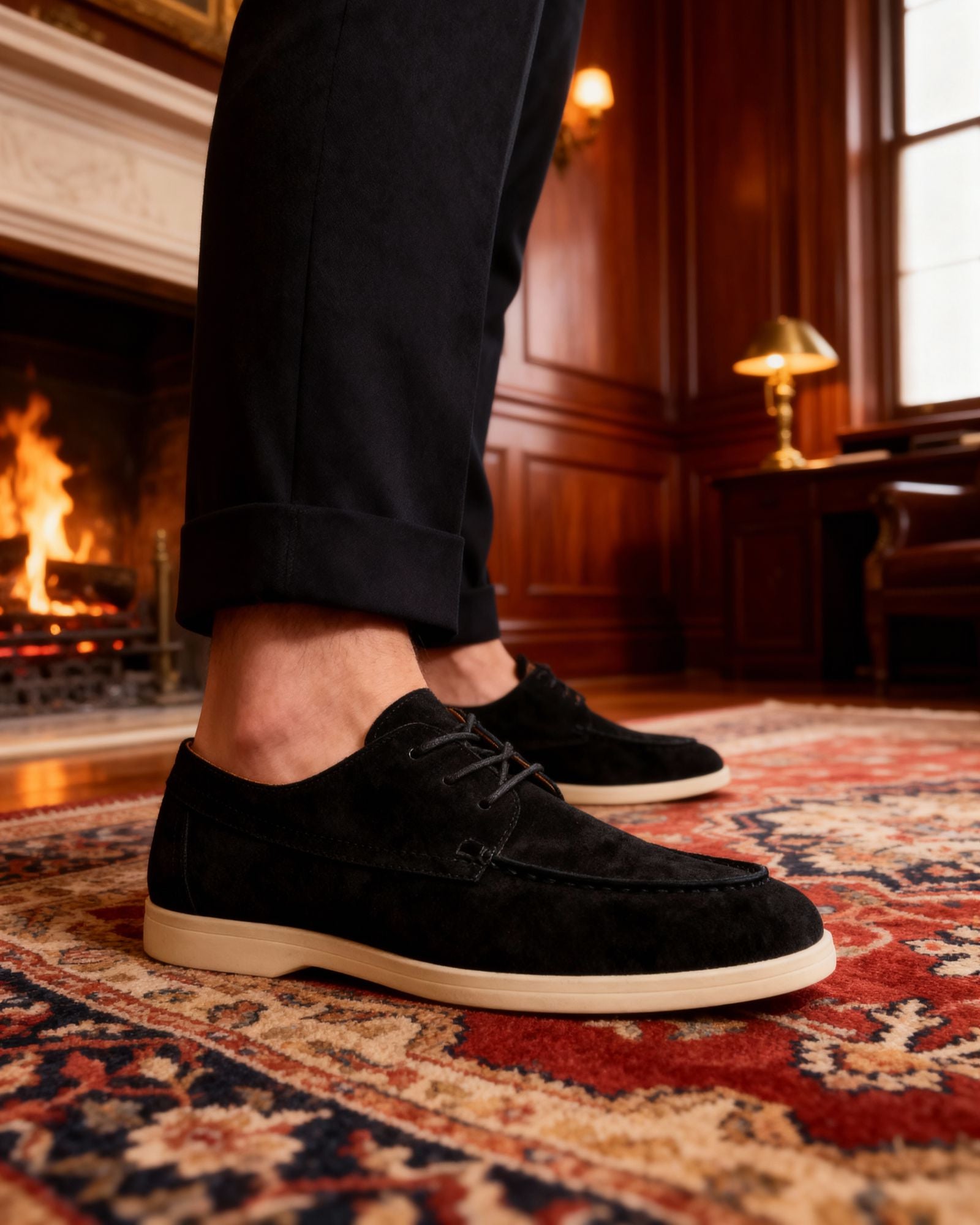 Premium Suede Lace Shoes - Choose By Portugal