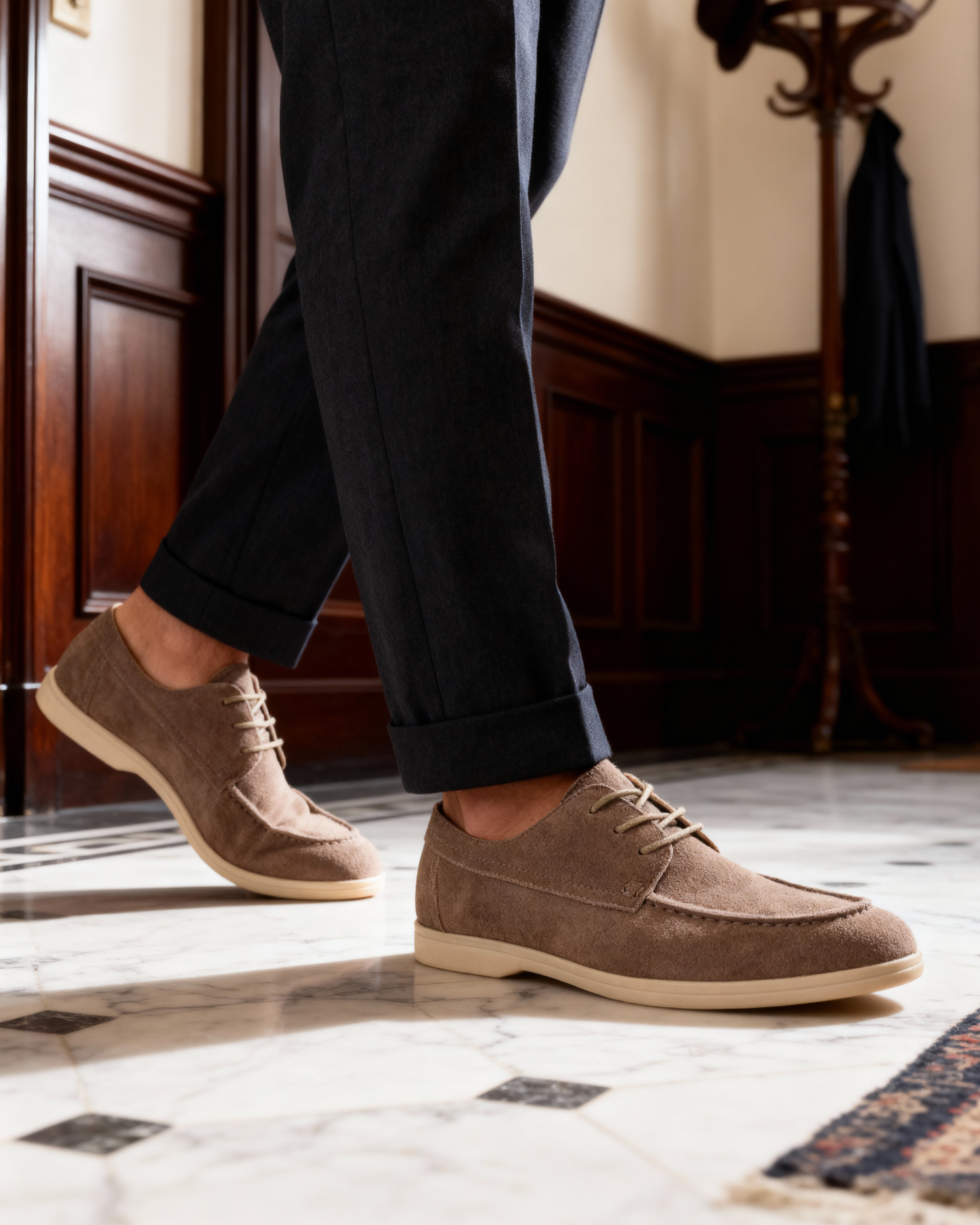 Premium Suede Lace Shoes - Choose By Portugal