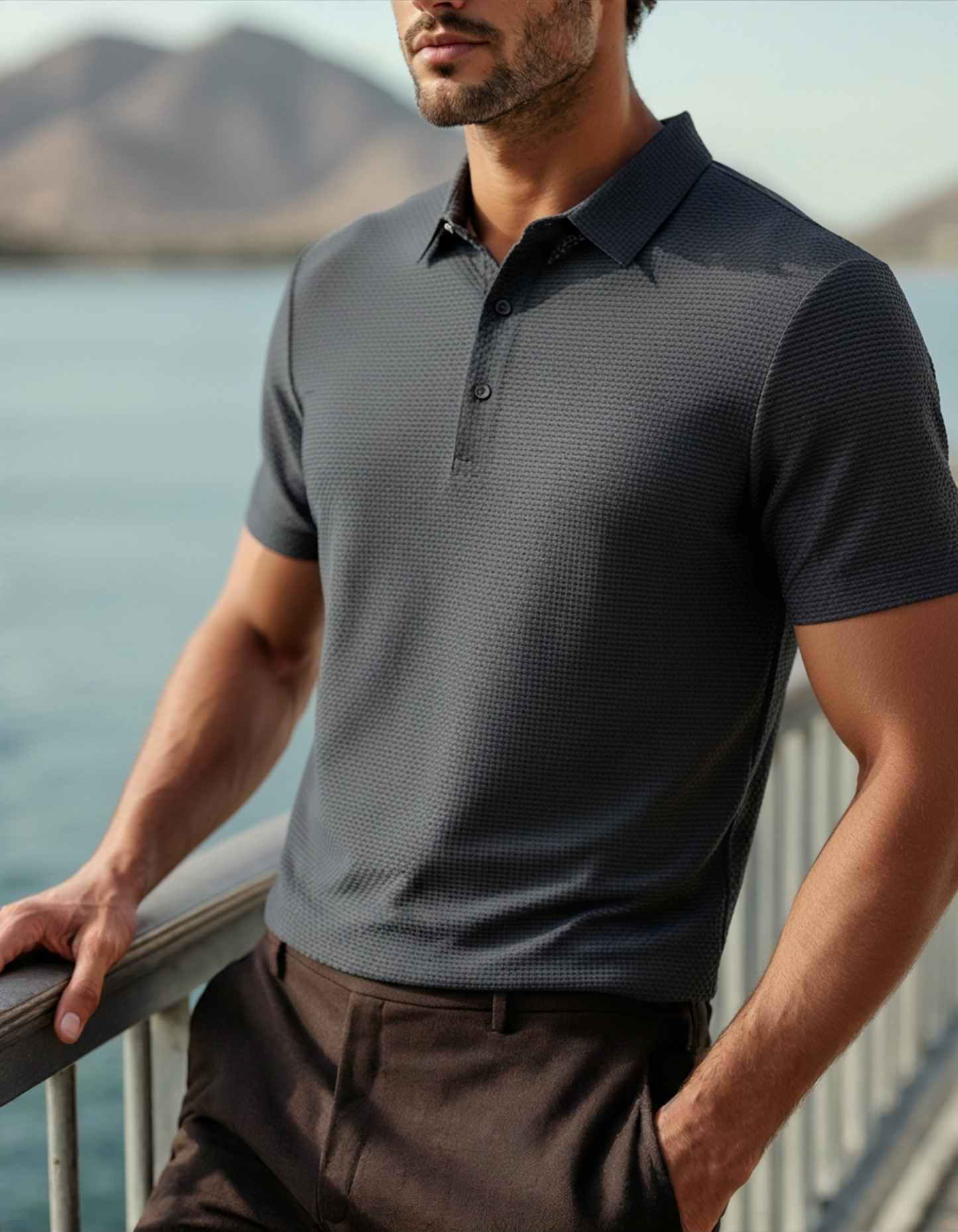Prestigio Silk Polo (Anti-Wrinkle) - Choose By Portugal