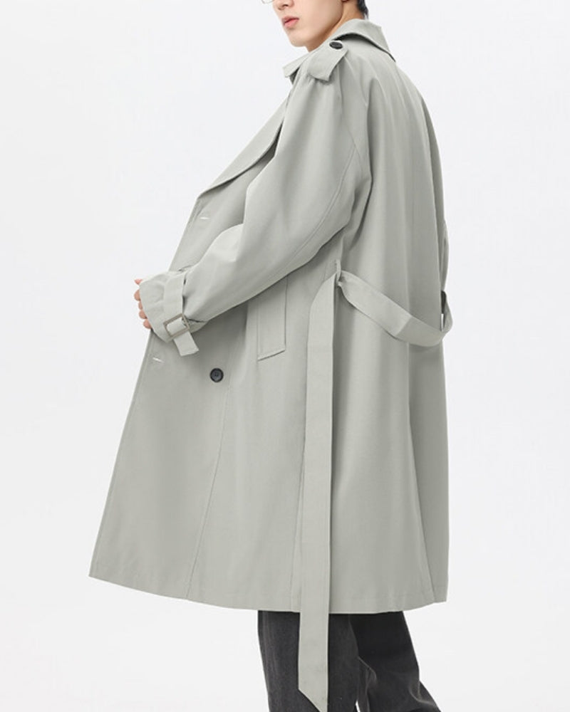 Classic Double-Breasted Trench Coat - Choose By Portugal