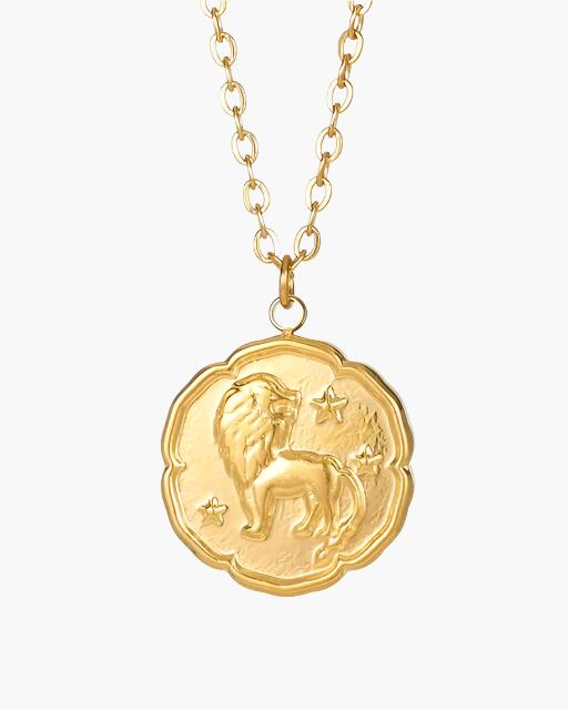 Zodiac Sign Necklace - Gold - Choose By Portugal