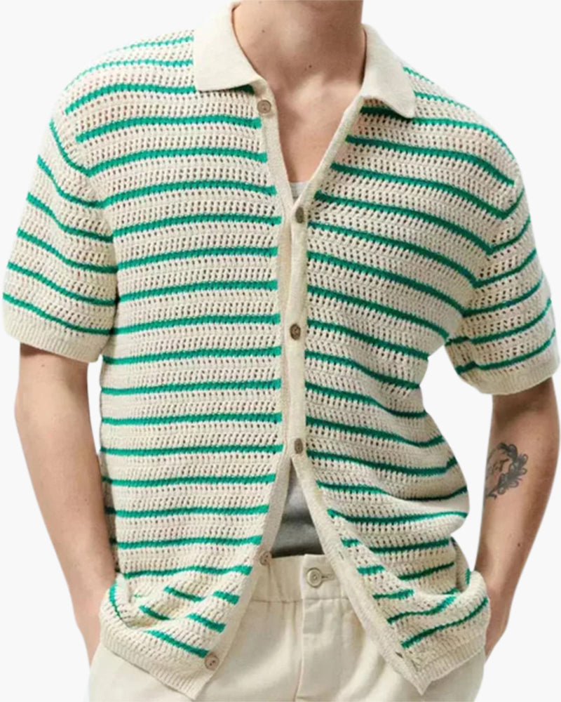 Marbella - Knitted Button Shirt - Choose By Portugal