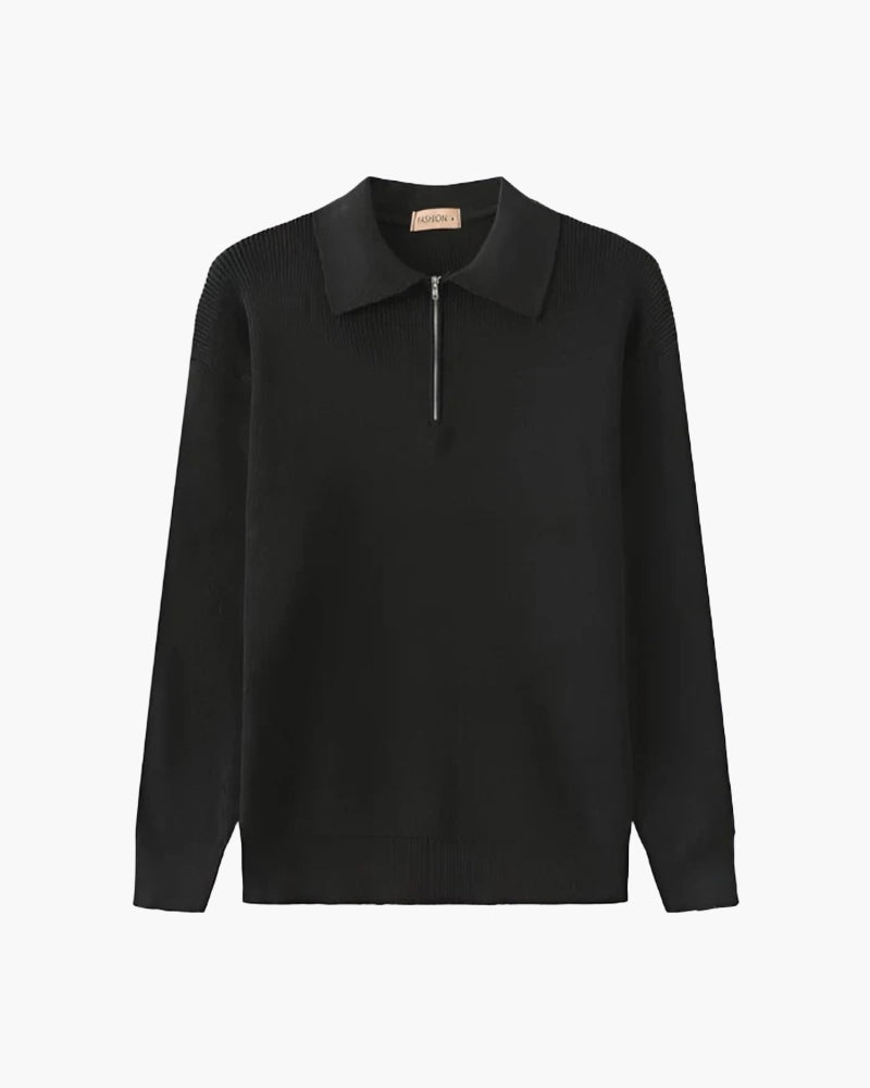 Cesare Half Zip Sweater - Choose By Portugal