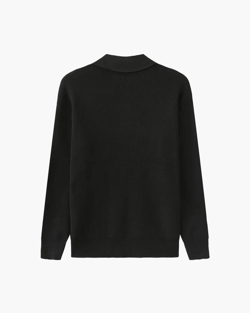 Cesare Half Zip Sweater - Choose By Portugal