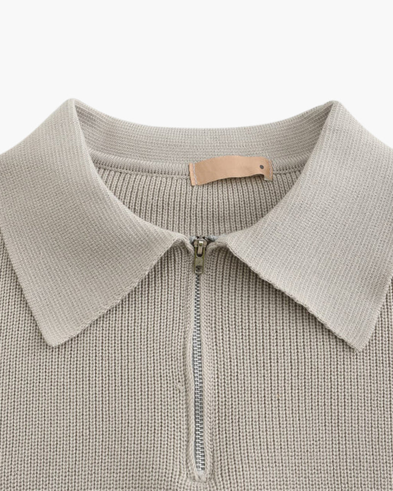 Cesare Half Zip Sweater - Choose By Portugal