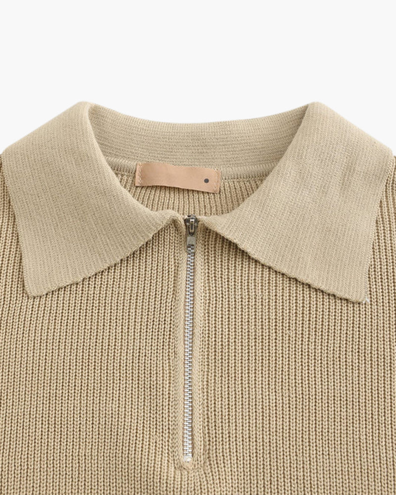 Cesare Half Zip Sweater - Choose By Portugal