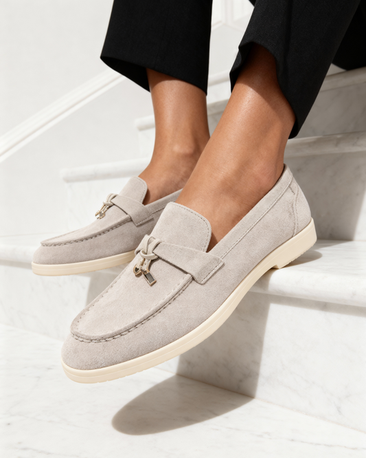 Old Money Suede Lady Loafers - Choose By Portugal