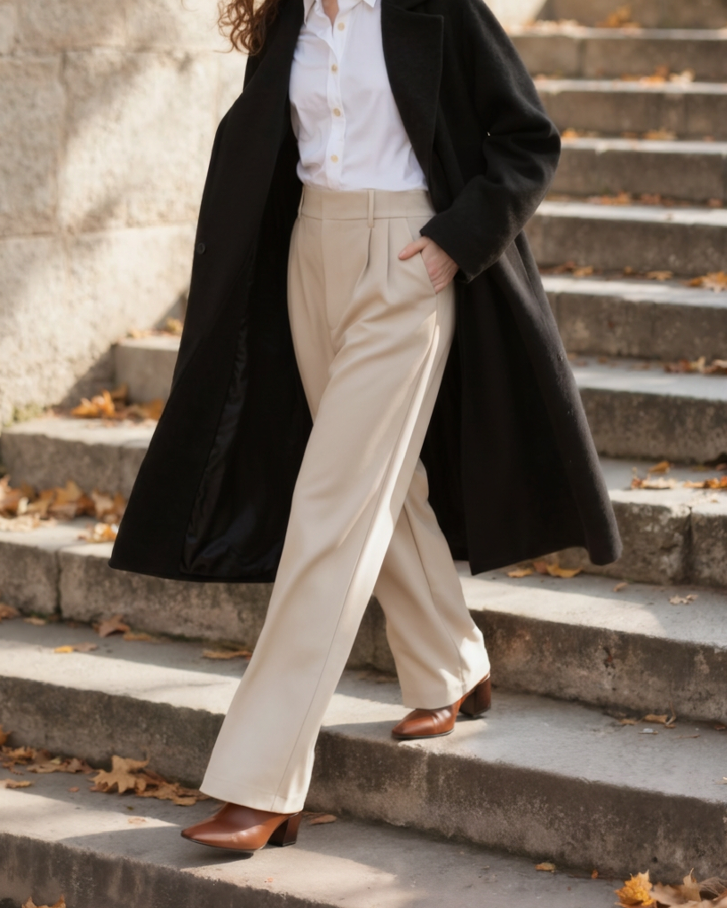 Serena Wide-Leg Trousers - Choose By Portugal