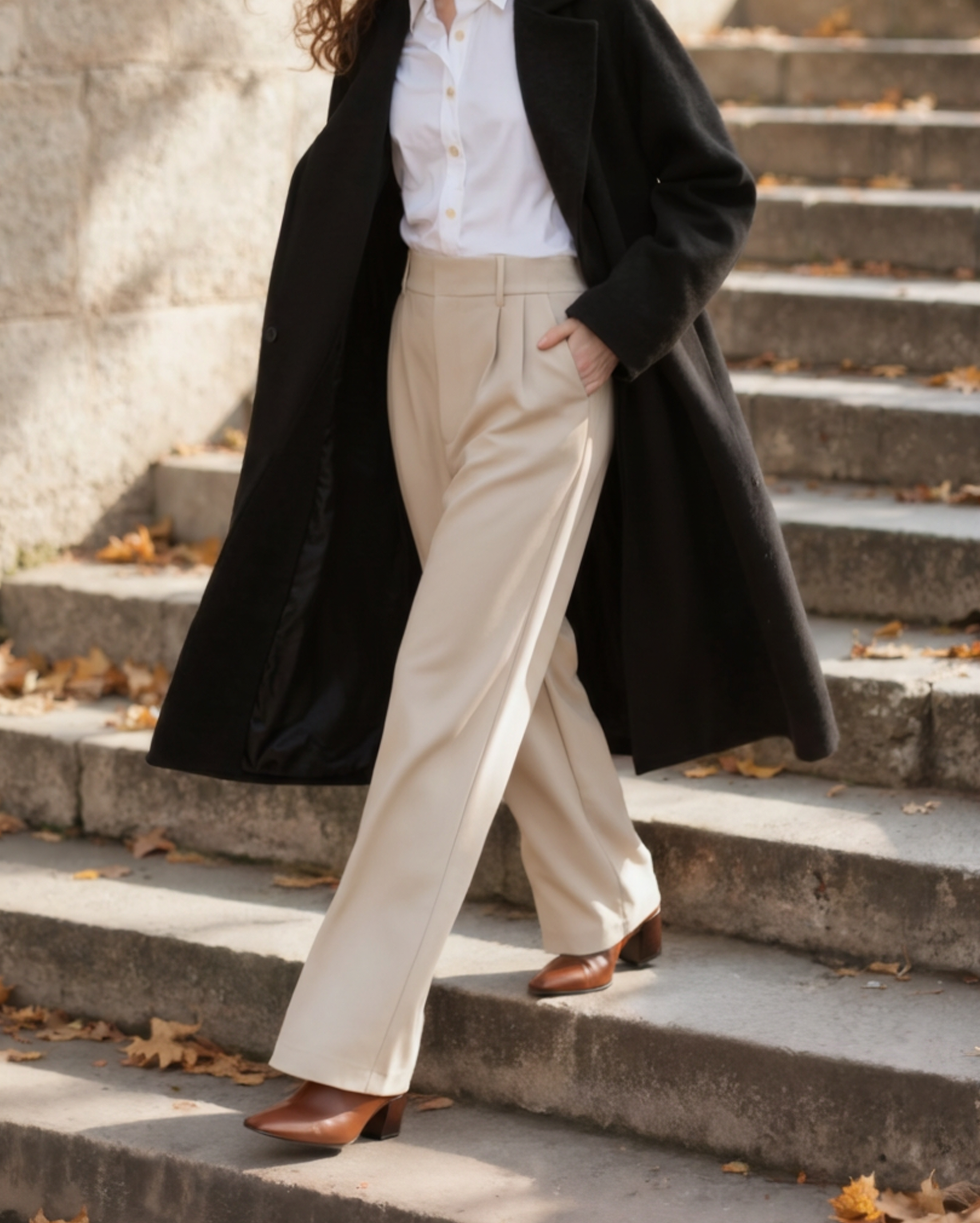 Serena Wide-Leg Trousers - Choose By Portugal