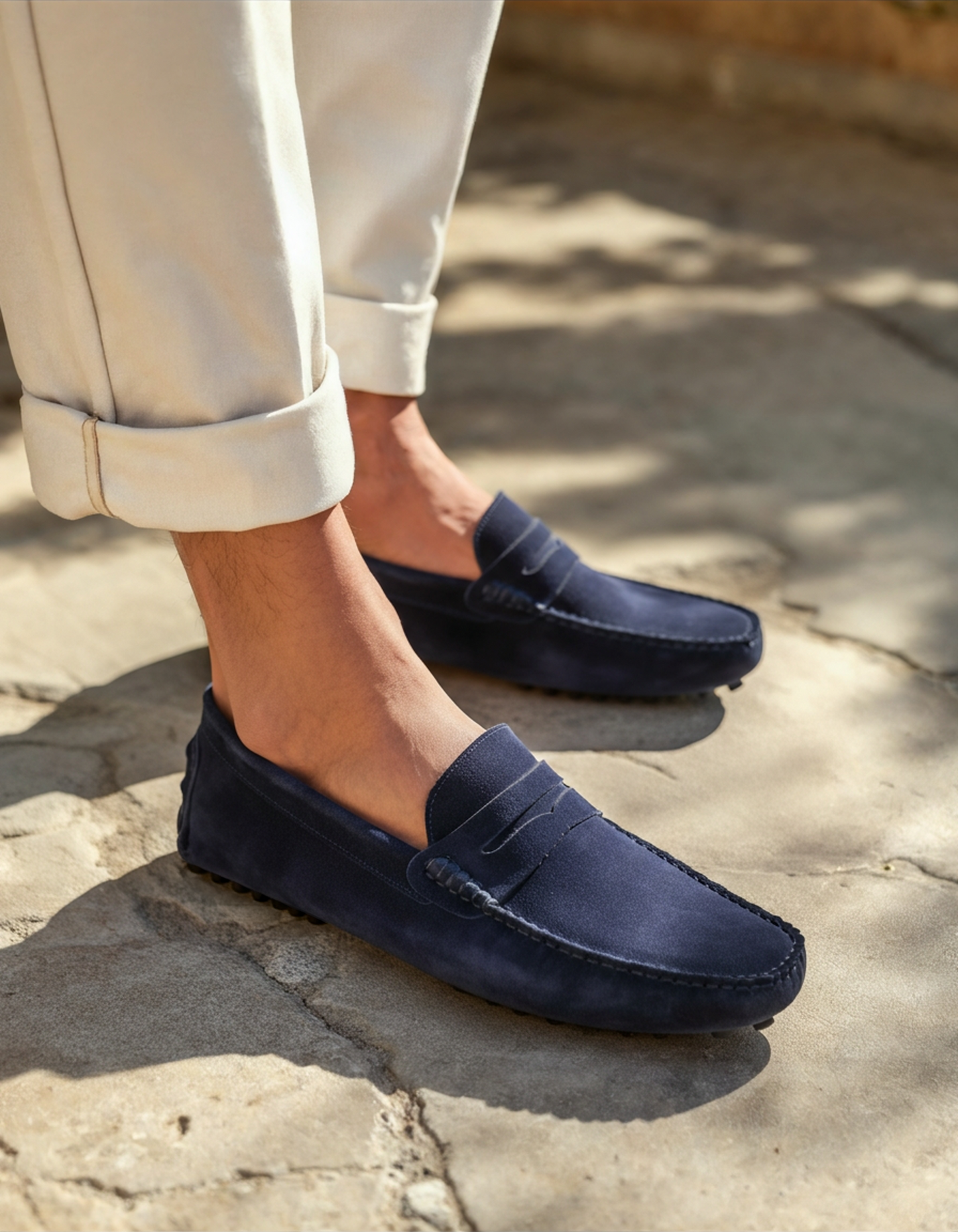 Suede Driver Loafers - Choose By Portugal
