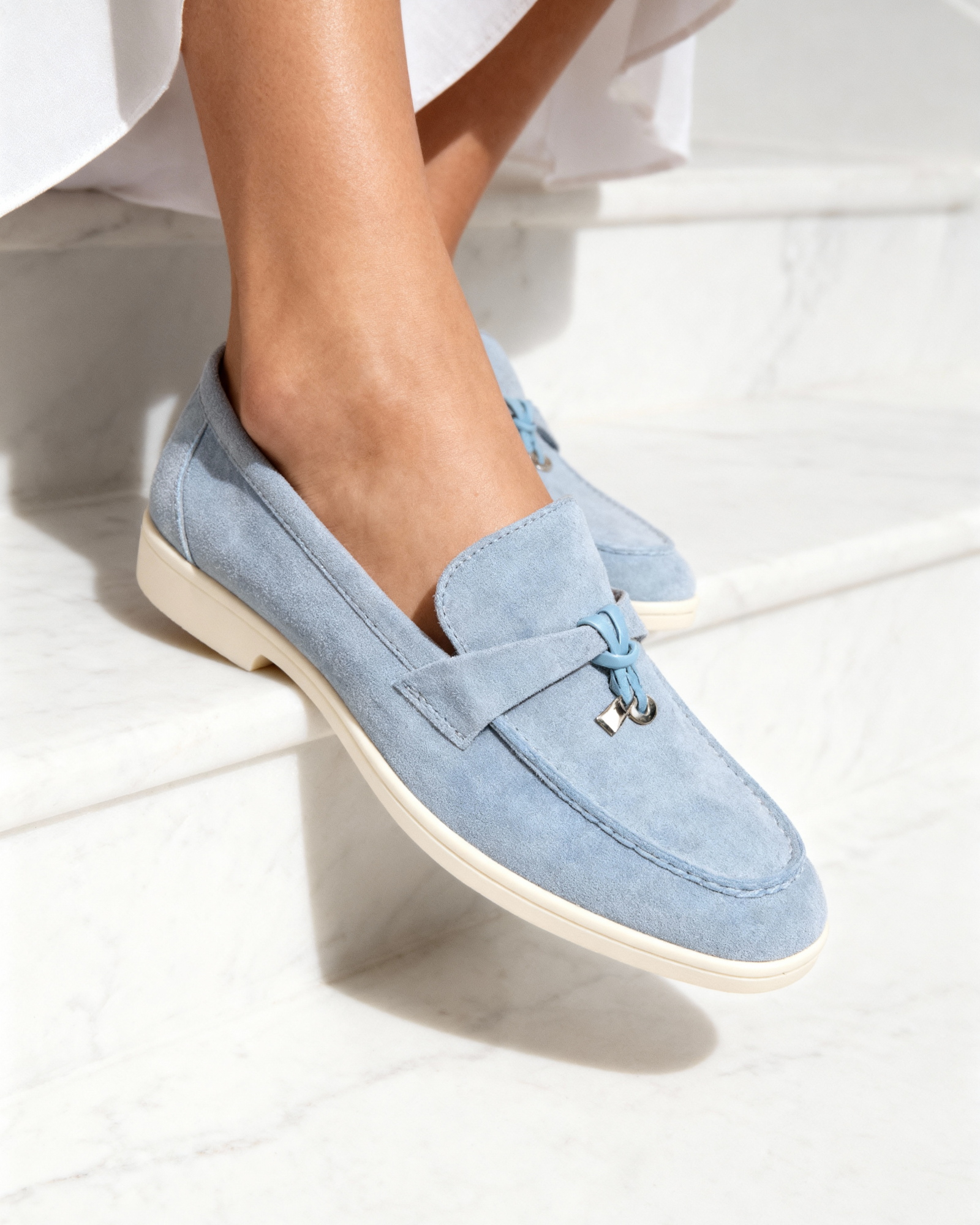 Old Money Suede Lady Loafers - Choose By Portugal
