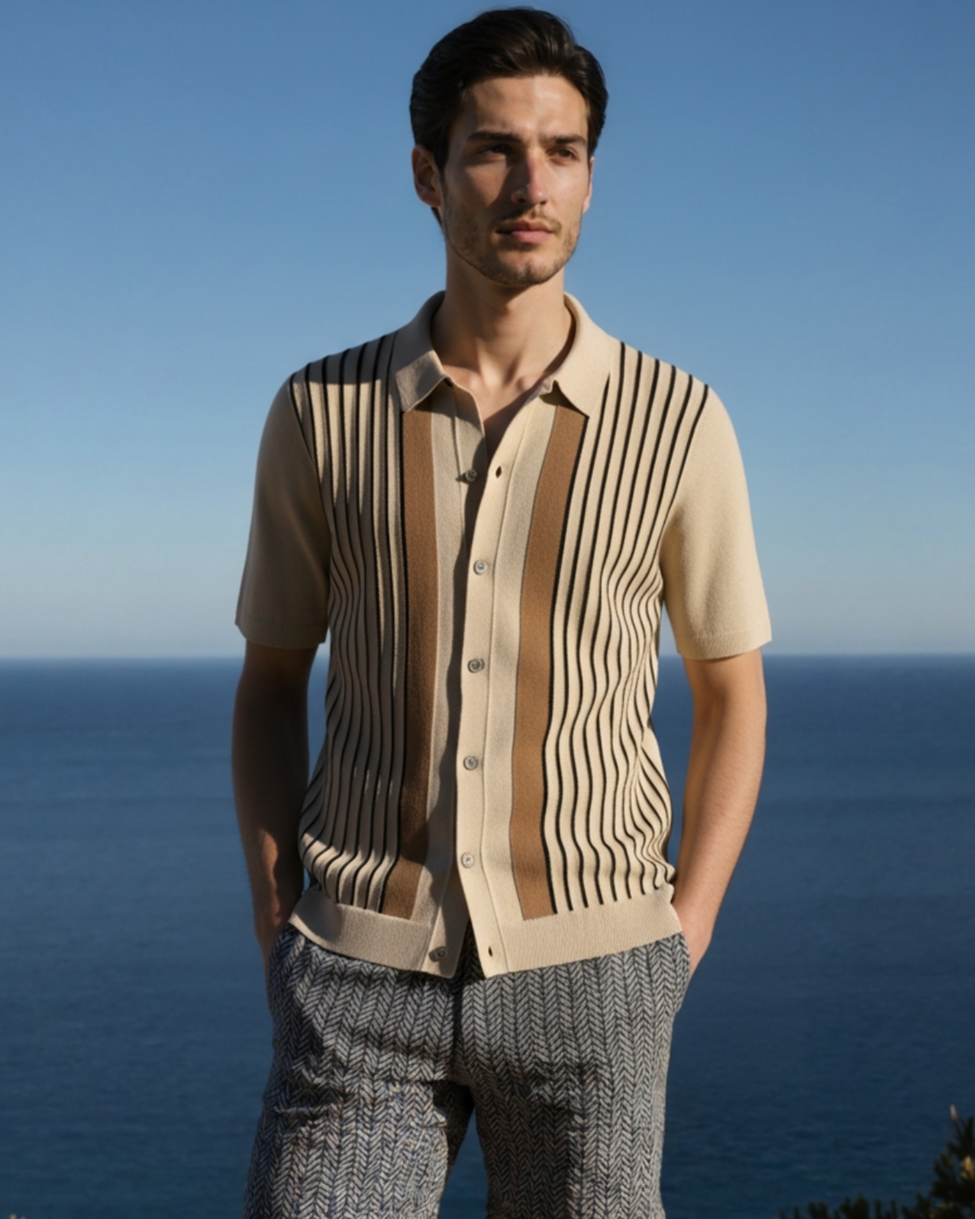 The Monte Carlo Knit Polo - Choose By Portugal