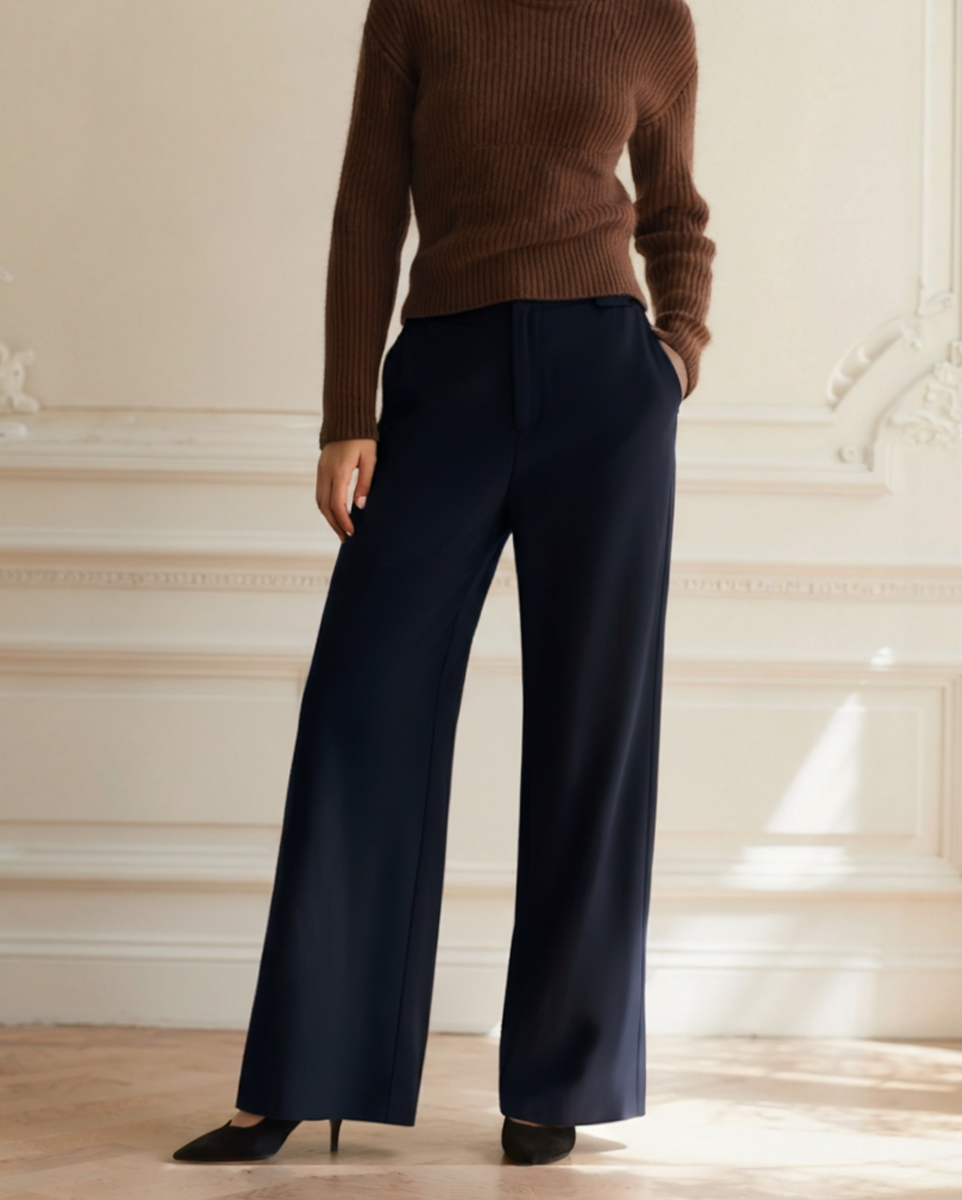 Serena Wide-Leg Trousers - Choose By Portugal