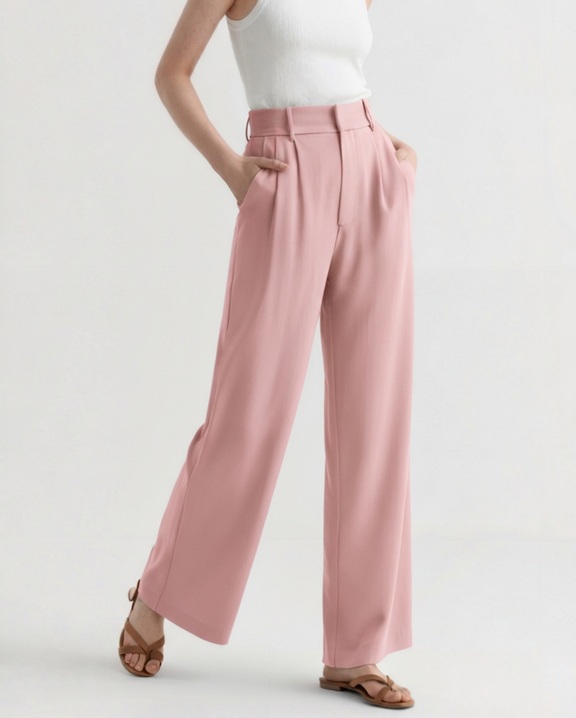 Serena Wide-Leg Trousers - Choose By Portugal