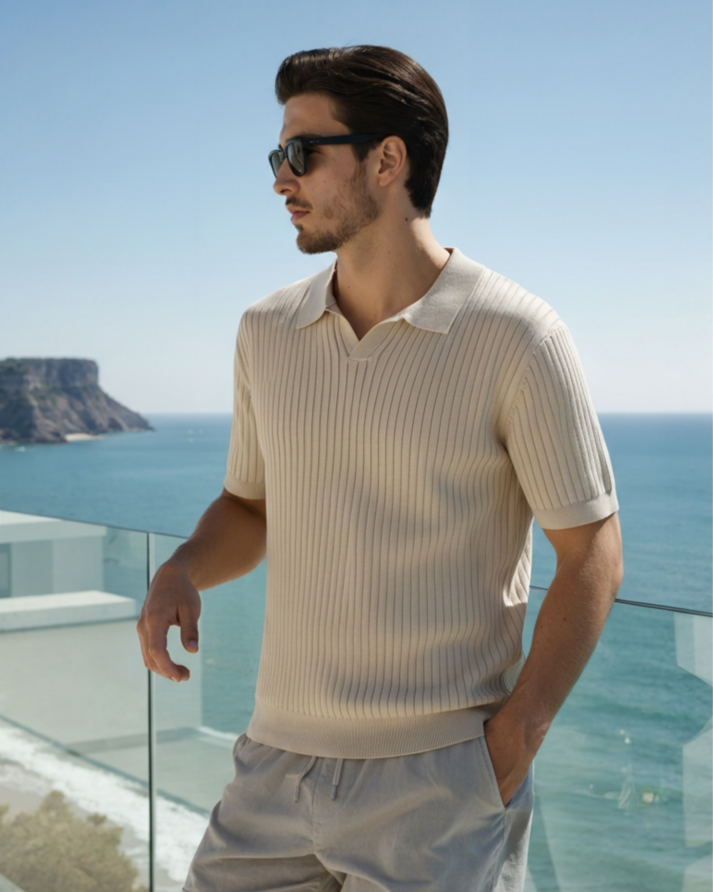 Premium Ribbed Polo - Choose By Portugal